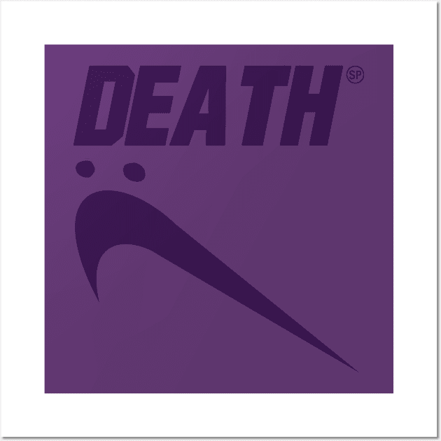 MEMENTO MORI - PURPLE REIGN Wall Art by SlimPickins